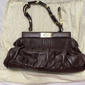 Brand new condition cole Haan brown leather bag